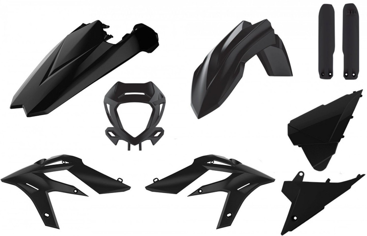 Пластик Polisport Enduro kit - Beta чорний