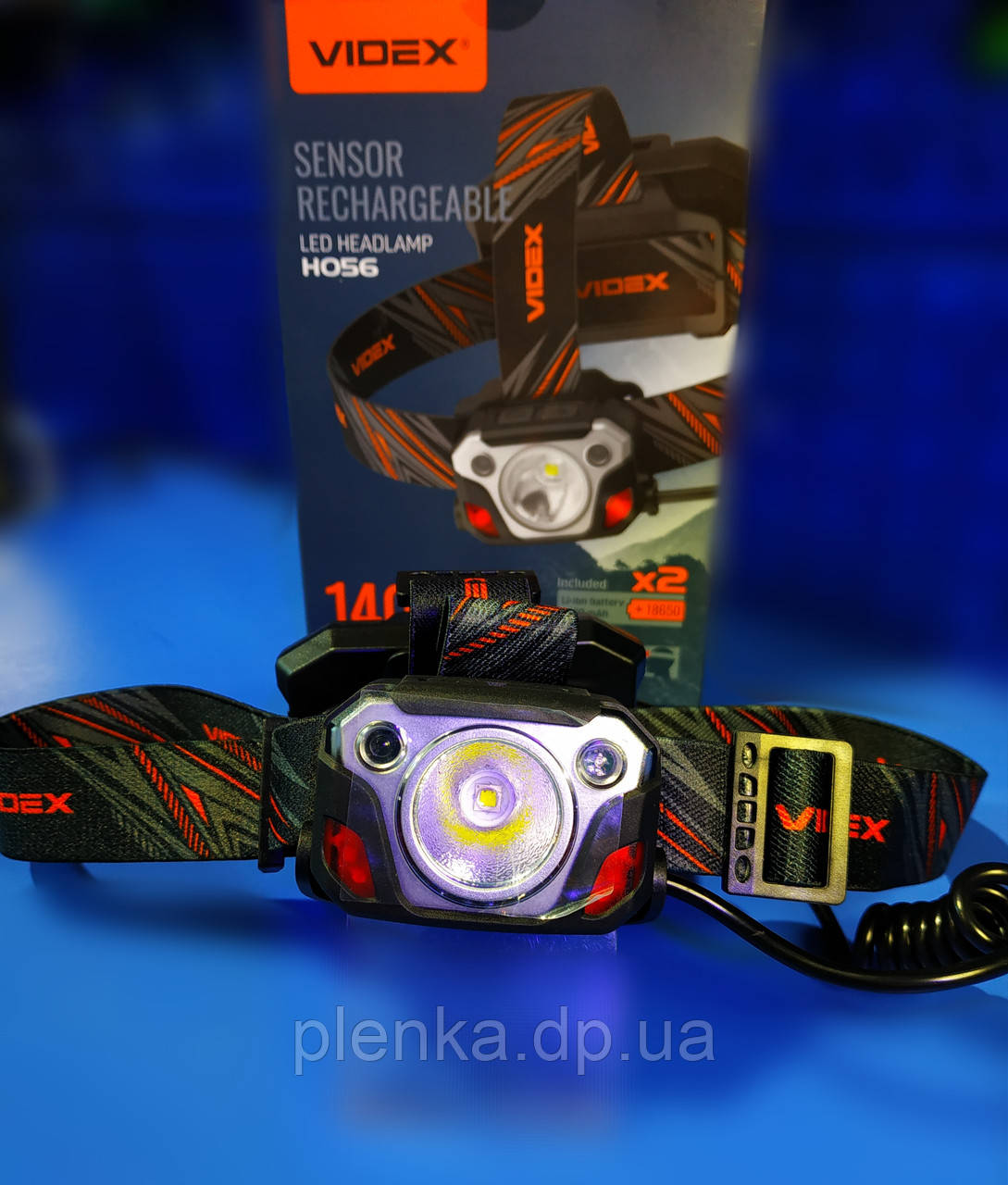 Налобний ліхтарик VIDEX VLF-H056 1400Lm 6500K