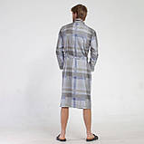 Халат L-40 сірий,синій,блакитний Show 18701, фото 2
