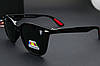Сонцезахисні окуляри RAY BAN Ferrari поляризаційні UV400 (арт. P0223) чорні/глянсова оправа, фото 6