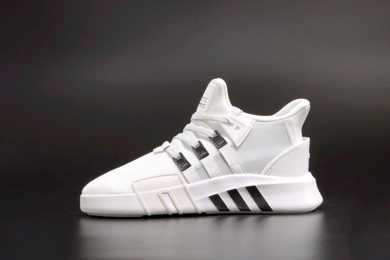 Кросівки чоловічі білі Adidas EQT ADV White Black (11147)