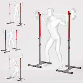 СТІЙКИ ДЛЯ ЖИМУ ТА ПРИСІДАНЬ