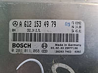 A 612 153 49 79 Електронний блок управління двигуном MERCEDES W203 CLK 270 CDI BOSCH 0 281 011 068