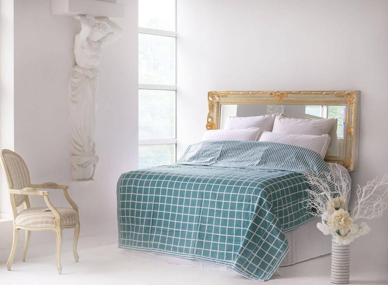 Ковдра 200*230 зелена European Style 21791