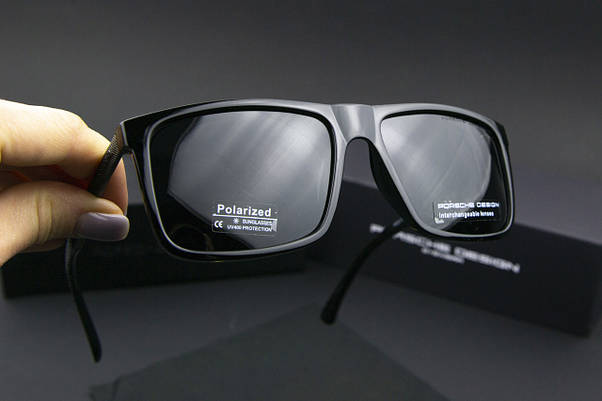 Окуляри чоловічі сонцезахисні Porsche Design поляризаційні (арт. P923) глянцеві, фото 4