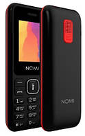 Телефон Nomi i1880 Black-Red UA UCRF Гарантия 12 месяцев