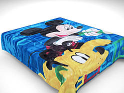 Плед 110х140 синій Kiddi Superon 8632