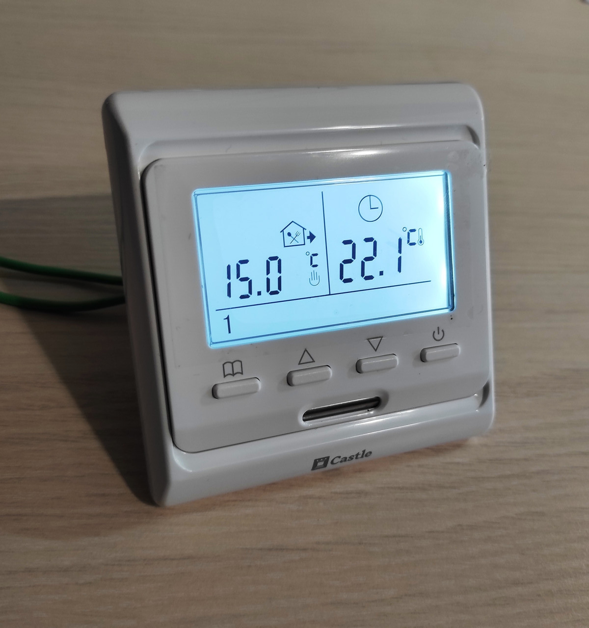 Программируемый терморегулятор М6.716 (E51) с дисплеем - фото 1 - id-p743046103