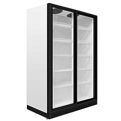 Шафа холодильна Extra Large(1510 л), скляні двері-купе, динамічне охолодження