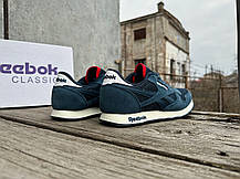 Чоловічі кросівки Reebok Classic All Blue сині, фото 6