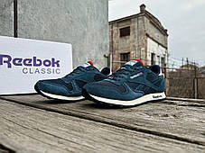 Чоловічі кросівки Reebok Classic All Blue сині, фото 3