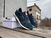 Чоловічі кросівки Reebok Classic All Blue сині, фото 5