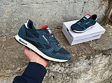 Чоловічі кросівки Reebok Classic All Blue сині, фото 4