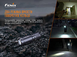 Ліхтар ручний Fenix E02R синій, фото 6