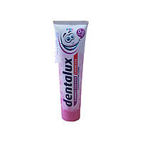Зубну пасту Dentalux 0-6 років зі смаком полуниці 100 мл