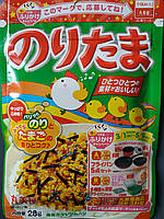 Фурикаке вкусная японскская приправа с водорослями нори яичным желтком и соевыми бобами