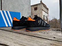 Чоловічі кросівки Adidas INIKI Black чорні, фото 6