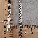 Чоловічий срібний ланцюжок Український бісмарк. Чорнений ланцюг на шию срібло 925 65, фото 5