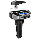 FM-модулятор з Bluetooth та USB, HER8 + Гарнітура / Автомобільний ФМ-трансмітер з MP3, WMA та FLAC, фото 7
