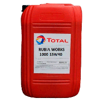 Масло моторное Total RUBIA WORKS 1000 15W40 20л