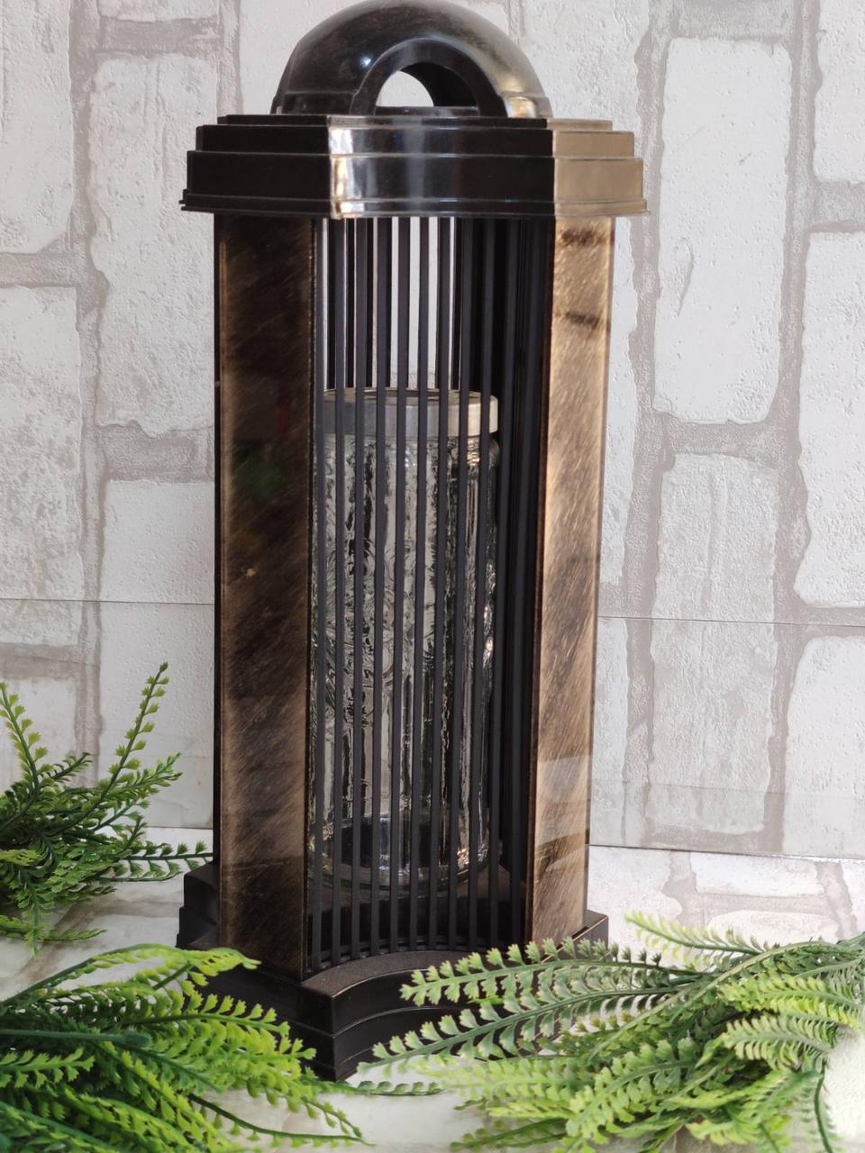 Лампада пластикова зі склянкою , h 39 см, фото 1