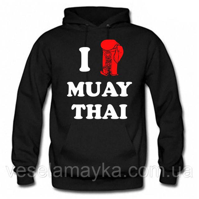 Толстовка "I love Muay Thai", фото 1
