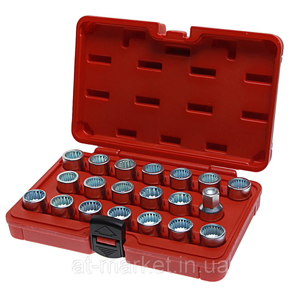 Набір головок для демонтажу секретних болтів VAG, PORSCHE 20 од., фото 1