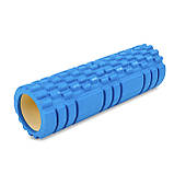 Ролер масажний циліндр (ролик мфр) 45 см Grid Combi Roller FI-6675, фото 3