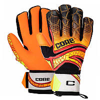 Перчатки вратарские с защитой пальцев FB-9533 9 Оранжевый (57568008)