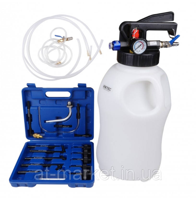 Пристосування для перекачування оливи та тих. рідин 10 л із пневмоприводом, фото 1