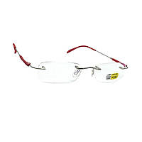 Безоправні окуляри 6026 червоні