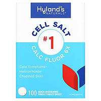 Hyland's, Cell Salt #1, Calc Fluor 6X, 100 табл.