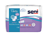 Урологические вкладыши, прокладки для женщин SENI LADY extra plus 15 шт