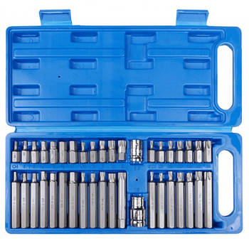 Набір біт TORX, HEX, SPLINE 40ед.