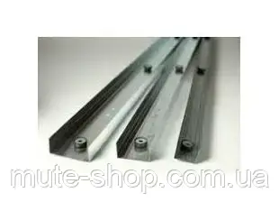 Vibrofix Liner 28 , віброізоляційний направляючий профіль (ширина 28 мм, довжина 3 м)