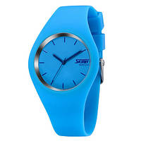 Женские часы Skmei 9068 Light-Blue наручные кварцевые