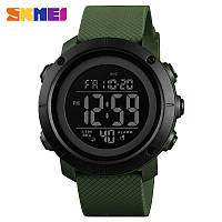 Спортивные мужские часы Skmei 1426AGBK Army Green-Black водостойкие наручные кварцевые