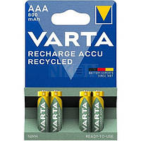 Акумулятор VARTA RECHARGEABLE ACCU AAA 800mAh BLI 4шт NI-MH (READY 2 USE)