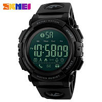 Спортивные мужские часы Skmei 1303BK black Smart Watch водостойкие наручные кварцевые