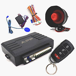 Автомобільна сигналізація з керуванням від телефону CAR ALARM 2 WAY KD 3000 APP / Універсальна сигналізація