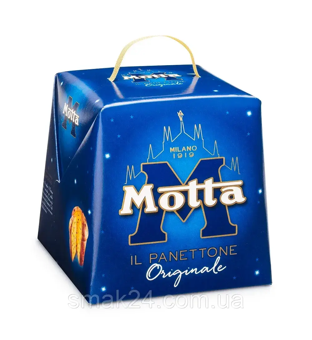 Пасхальный кекс Панеттоне с цукатами и изюмом Motta Il Panettone Originale 1кг Италия - фото 2 - id-p1794155255