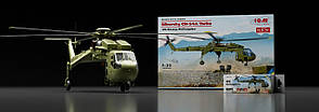 Сикорський CH-54A Tarhe. Збірна модель вертольота в масштабі 1/35. ICM 53054