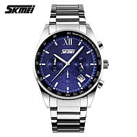 Спортивные мужские часы Skmei 9096BU Blue водостойкие наручные кварцевые
