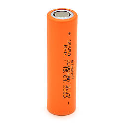 Акумулятор WMP-6000 18650 Li-Ion Flat Top, 1200mAh, 3.7V, Orange e