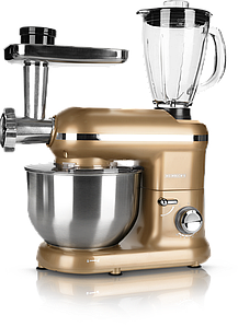 Кухонний комбайн 3 в 1, міксер і м'ясорубка HEINRICH'S HKM 5262 GOLD