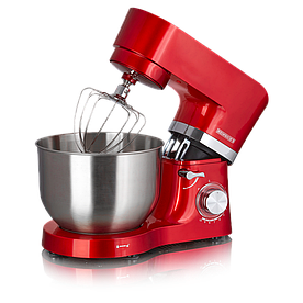 Планетарний кухонний міксер 6,5 л 1300 Вт червоний HEINRICH'S HKM 6278 ROT 615015