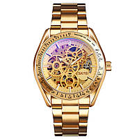 Спортивные мужские часы Skmei 9194GDGD Gold-Gold водостойкие наручные кварцевые