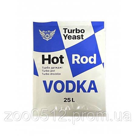 Турбо дрожжи Hot Rod Vodka на 25 л (66 г), фото 2
