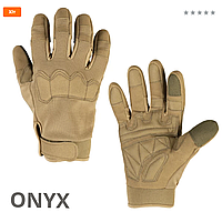 Перчатки тактические Сенсорные Койот (XL), Рукавицы штурмовые с закрытыми пальцами для ВСУ полнопалые перчатки