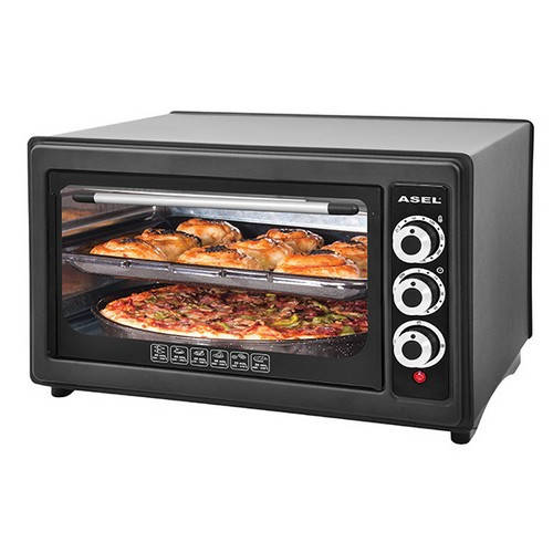 Купить Электропечь настольная, духовая ASEL AF-0123 (40-23) черная ...